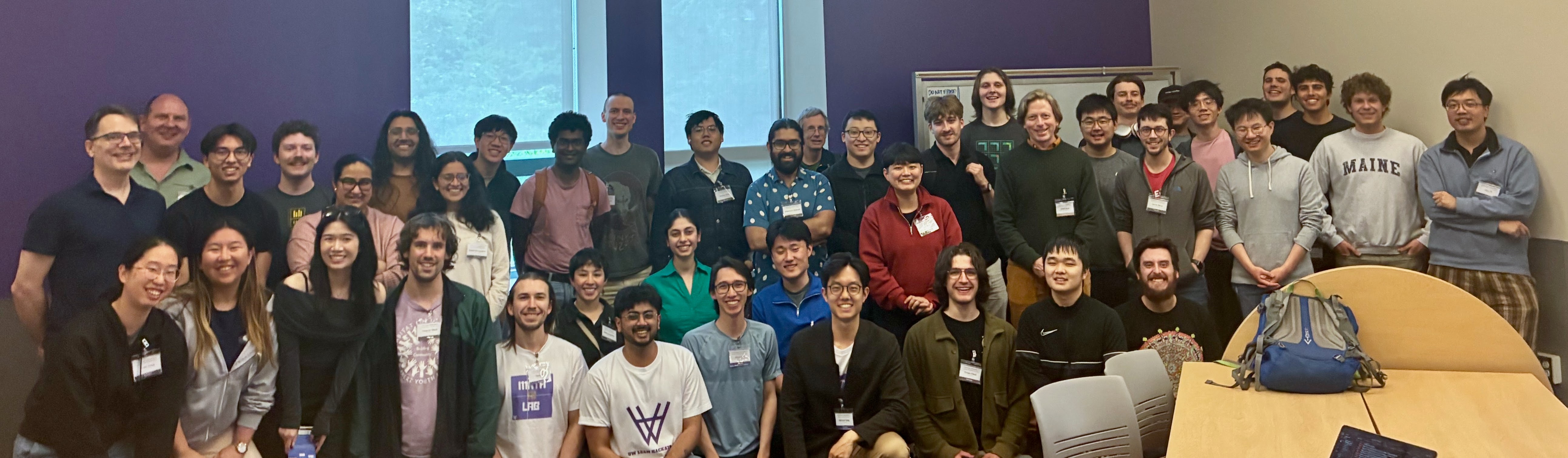 UW Lean Hackathon participants gathered together